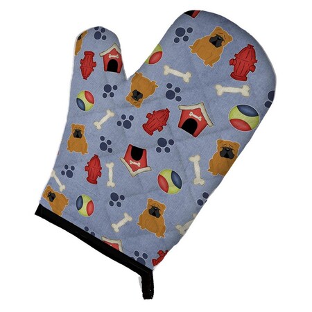 Carolines Treasures Dog House Collection English Bulldog Red Oven Mitt BB2735OVMT
